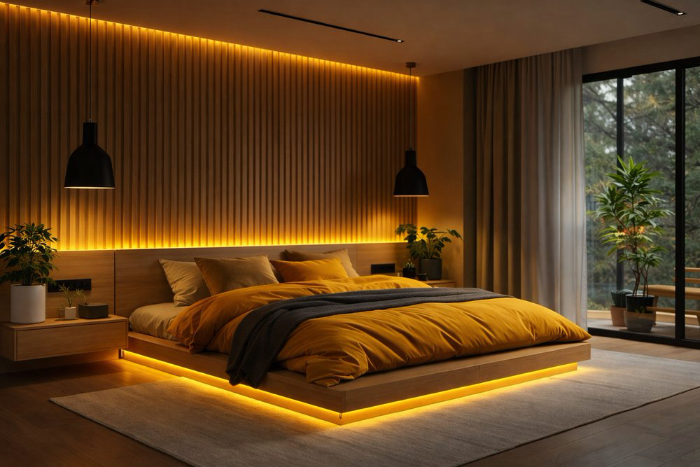 Sound Absorbing Wood Wall Panel (270 × 110 cm)