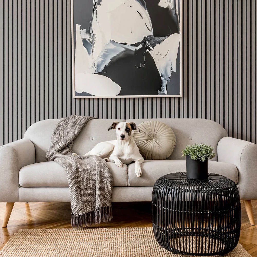 Sound Absorbing Wood Wall Panel (270 × 110 cm)