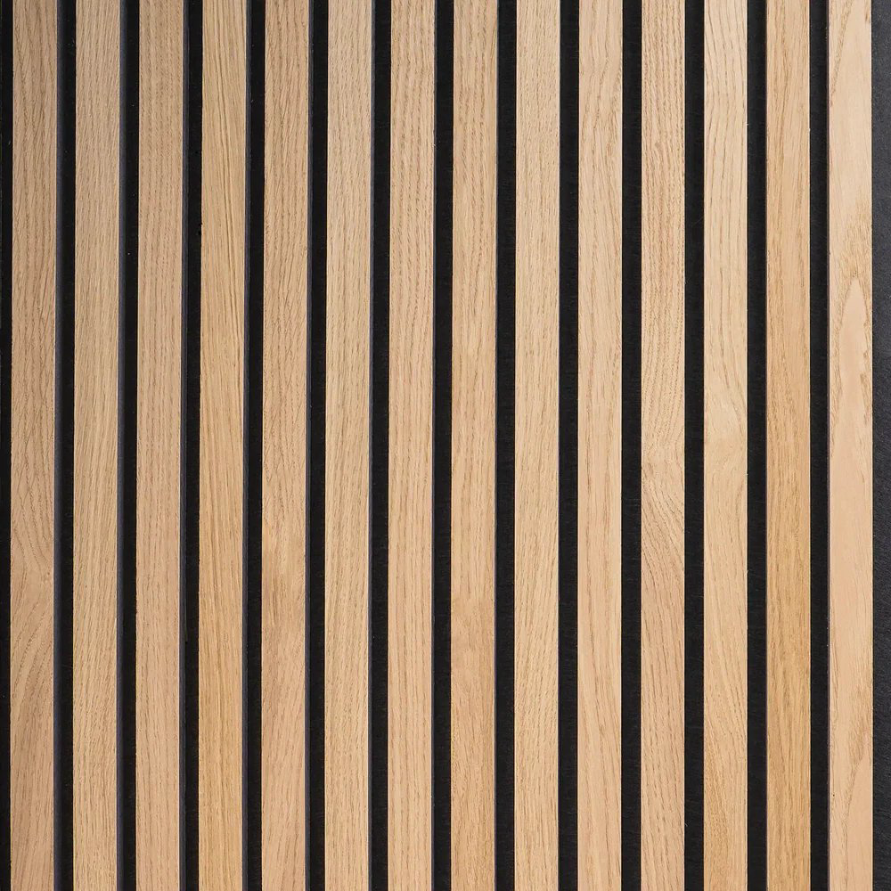 Sound Absorbing Wood Wall Panel (270 × 110 cm)